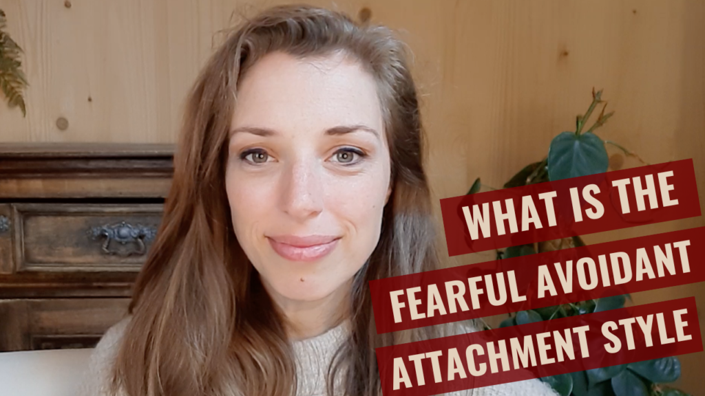 What is the fearful avoidant attachment style?